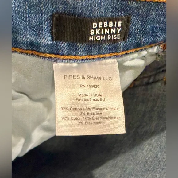 VERONICA BEARD Straight Leg Jeans Straight Leg